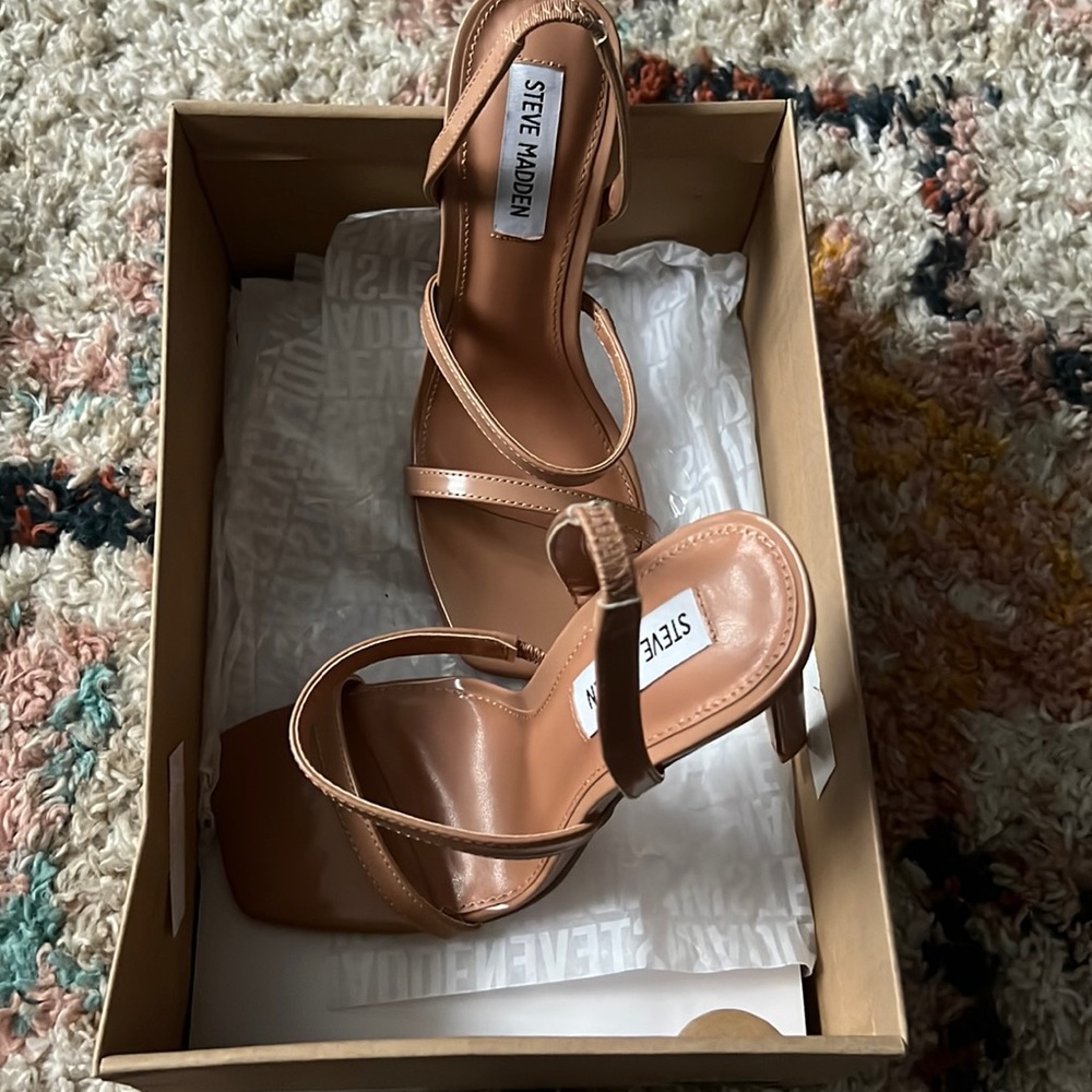 Steve Madden Sandal Heel (Never Worn)